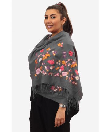 EMBROIDERED SHAWL